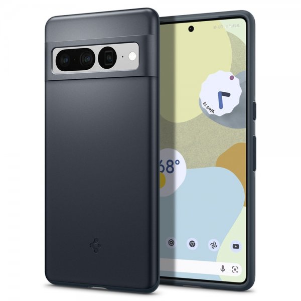 Spigen Google Pixel 7 Pro Skal Thin Fit Metal Slate