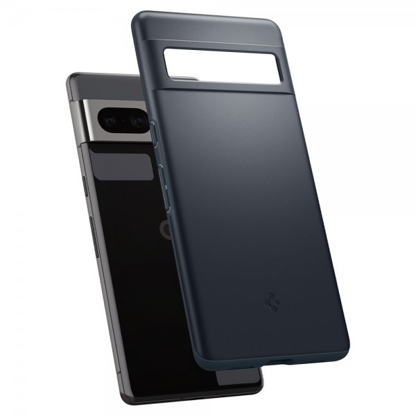 Spigen Google Pixel 7 Pro Skal Thin Fit Metal Slate