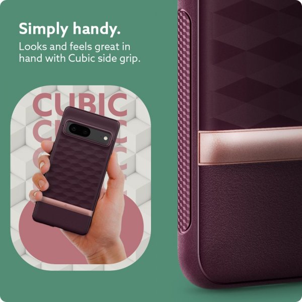 Caseology Google Pixel 7 Skal Parallax Burgundy