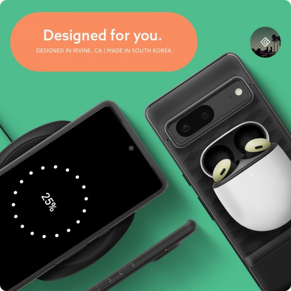 Caseology Google Pixel 7 Skal Parallax Matte Black