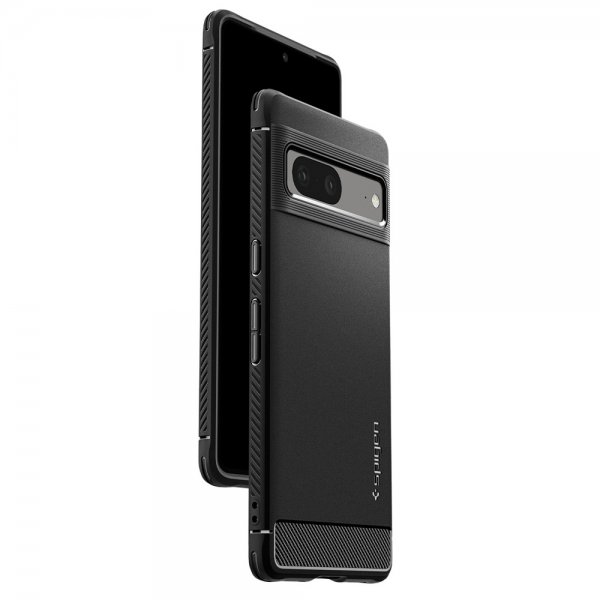 Spigen Google Pixel 7 Skal Rugged Armor Matte Black