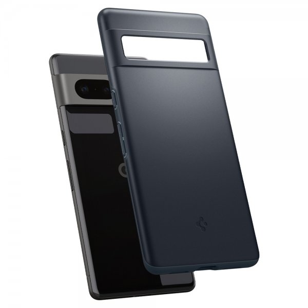 Spigen Google Pixel 7 Skal Thin Fit Metal Slate