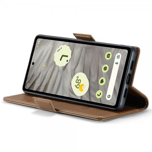 CaseMe Google Pixel 7a Fodral 023 Series Brun