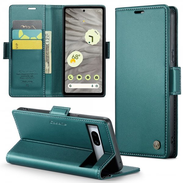 CaseMe Google Pixel 7a Fodral 023 Series Grön