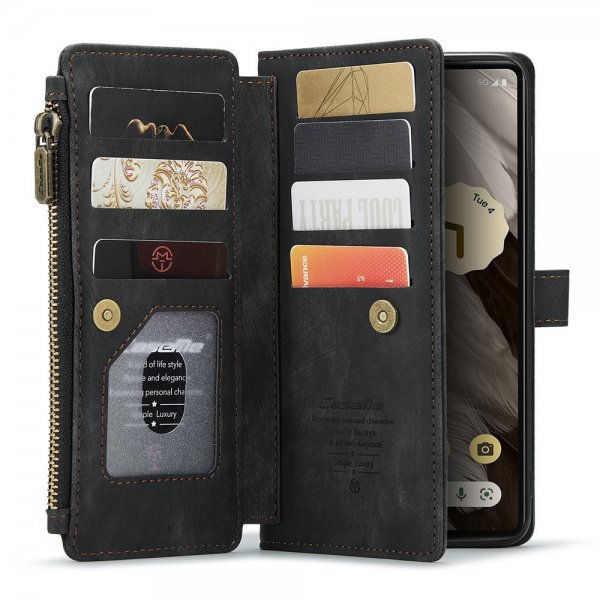 CaseMe Google Pixel 7a Fodral C30 Series Svart