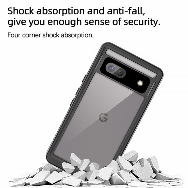 Redpepper Google Pixel 7a Skal Vattentåligt IP68 Svart