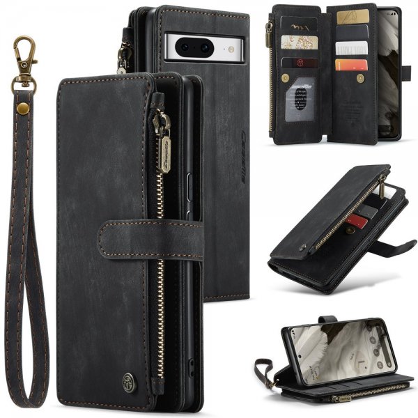 CaseMe Google Pixel 8 Fodral C30 Series Svart