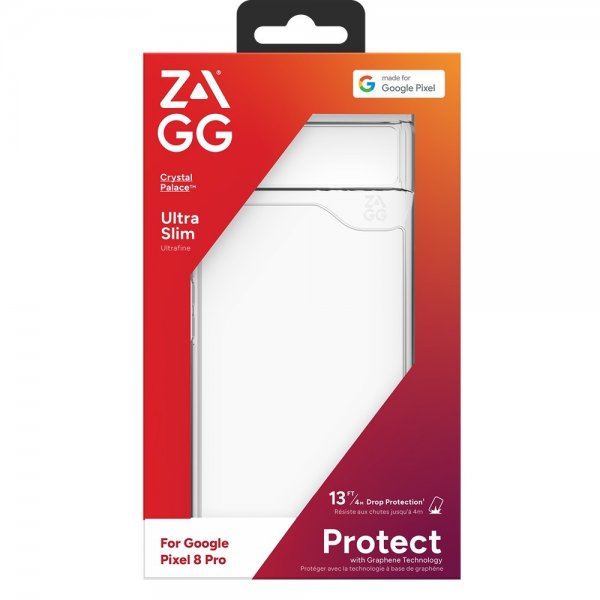 ZAGG Google Pixel 8 Pro Skal Crystal Palace Transparent