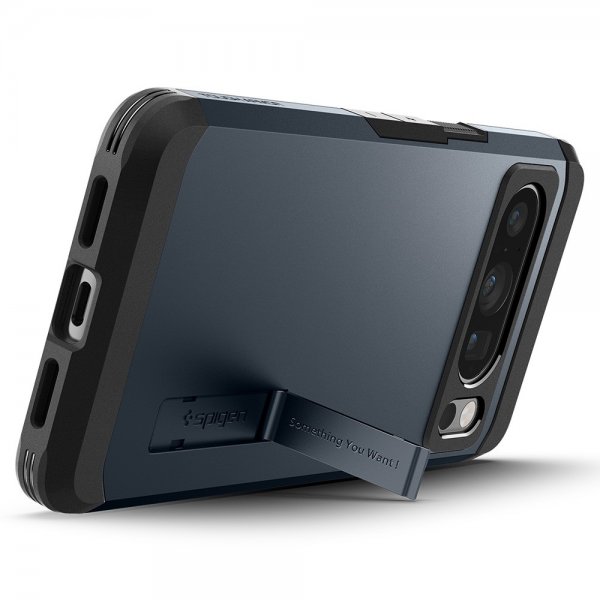 Spigen Google Pixel 8 Pro Skal Tough Armor Metal Slate