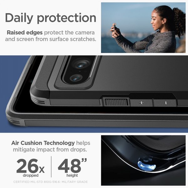 Spigen Google Pixel 8 Pro Skal Tough Armor Svart