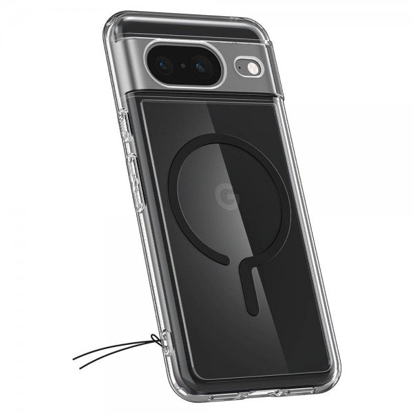 Spigen Google Pixel 8 Skal Ultra Hybrid OneTap Ring MagFit Svart