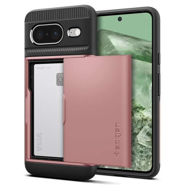 Spigen Google Pixel 8 Skal Slim Armor CS Rose Gold