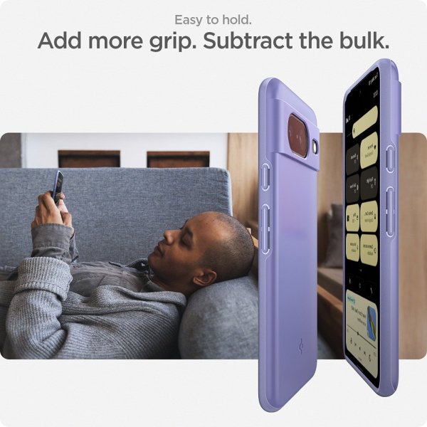 Spigen Google Pixel 8 Skal Thin Fit Awesome Violet