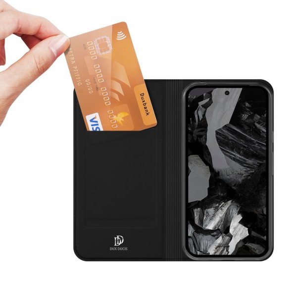 Dux Ducis Google Pixel 8a Fodral Skin Pro Series Svart