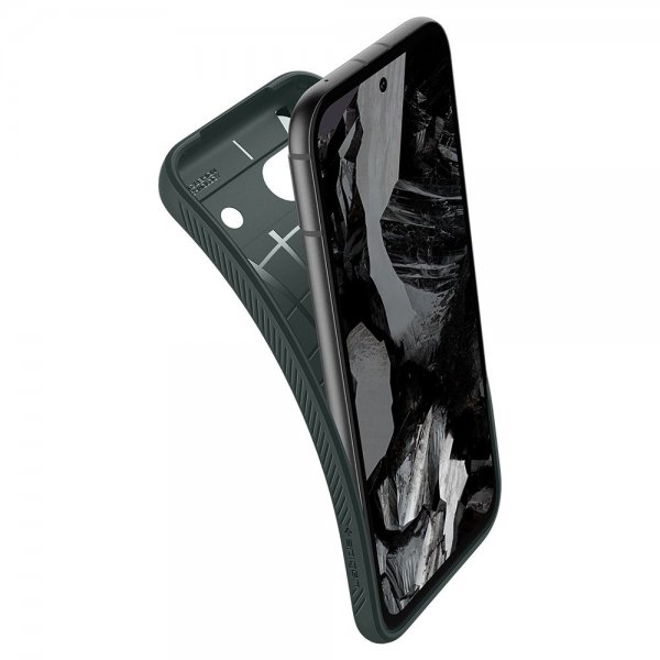 Spigen Google Pixel 8a Skal Liquid Air Abyss Green