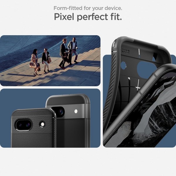 Spigen Google Pixel 8a Skal Rugged Armor Matte Black