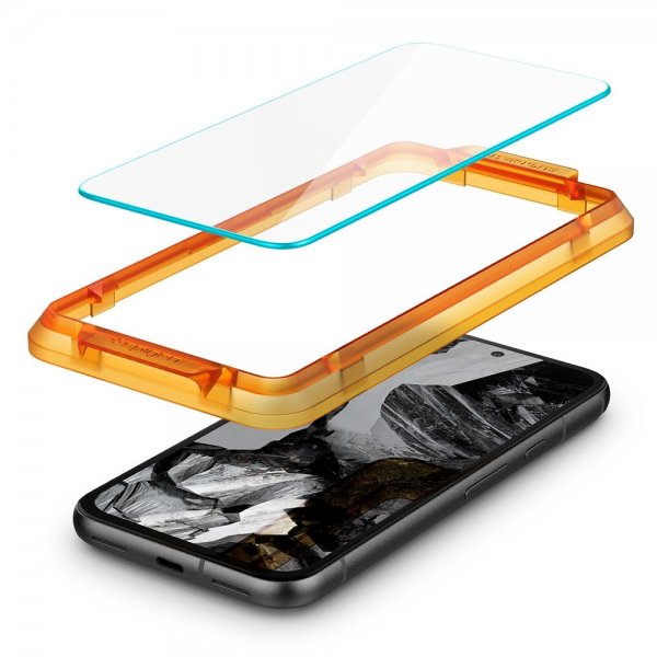 Spigen Google Pixel 8a Skärmskydd GLAS.tR ALIGNmaster 2-pack