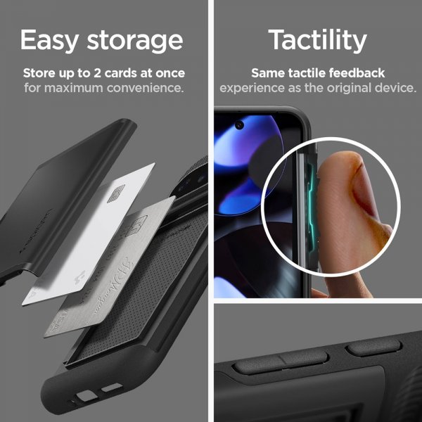 Spigen Google Pixel 9/Pixel 9 Pro Skal Slim Armor CS Svart