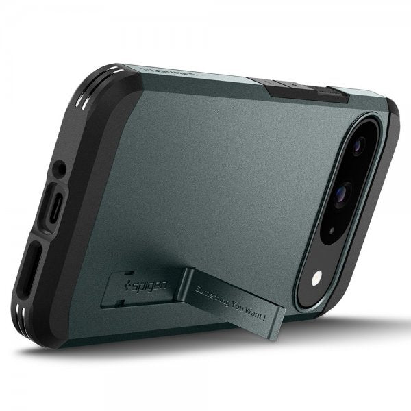 Spigen Google Pixel 9/Pixel 9 Pro Skal Tough Armor Abyss Green