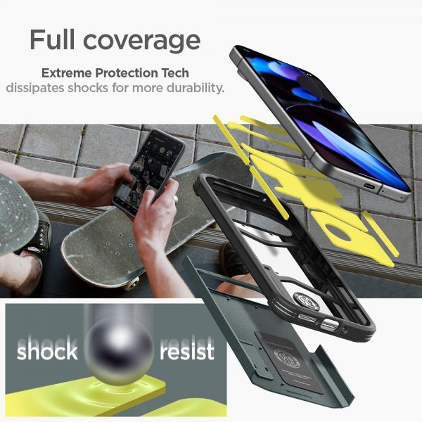Spigen Google Pixel 9/Pixel 9 Pro Skal Tough Armor Abyss Green