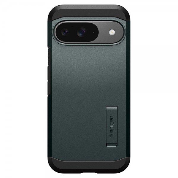 Spigen Google Pixel 9/Pixel 9 Pro Skal Tough Armor Abyss Green