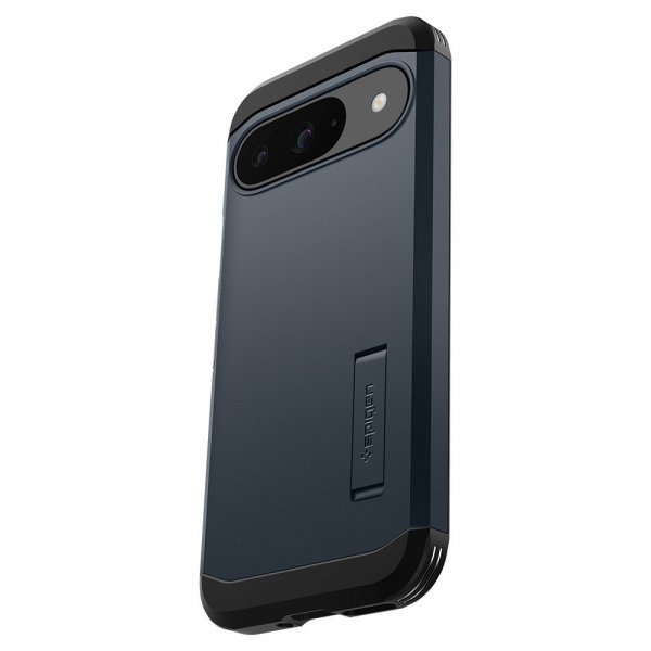 Spigen Google Pixel 9/Pixel 9 Pro Skal Tough Armor Metal Slate