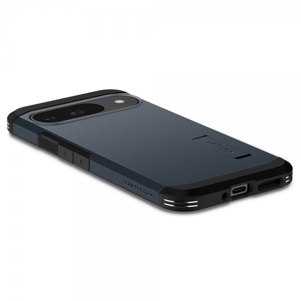 Spigen Google Pixel 9/Pixel 9 Pro Skal Tough Armor Metal Slate