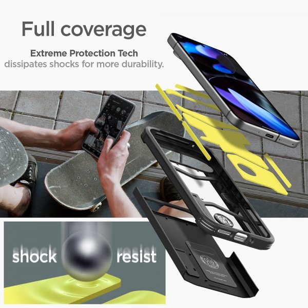 Spigen Google Pixel 9/Pixel 9 Pro Skal Tough Armor Svart