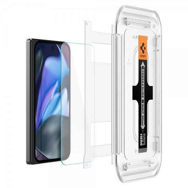 Spigen Google Pixel 9 Pro Fold Skärmskydd GLAS.tR EZ Fit 2-pack