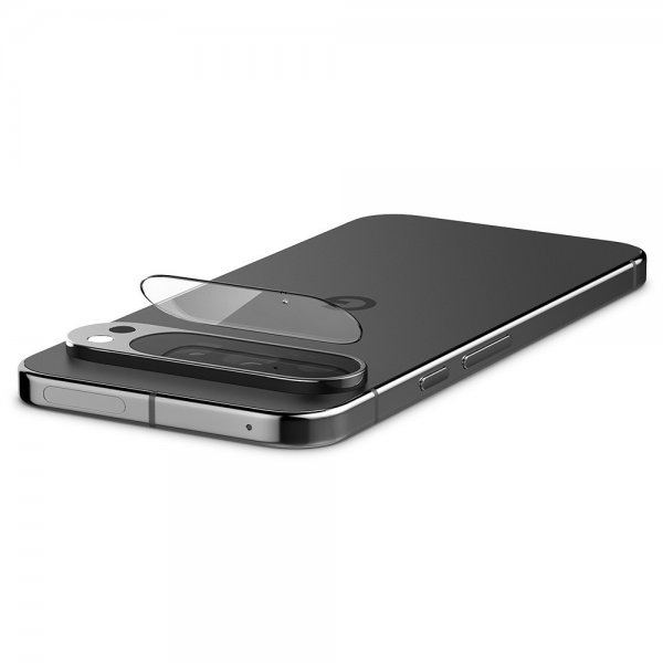 Spigen Google Pixel 9 Pro Kameraskydd Glas.tR EZ Fit Optik 2-pack