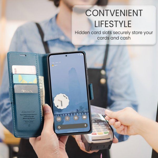 CaseMe Google Pixel 9 Pro XL Fodral 023 Series Blå