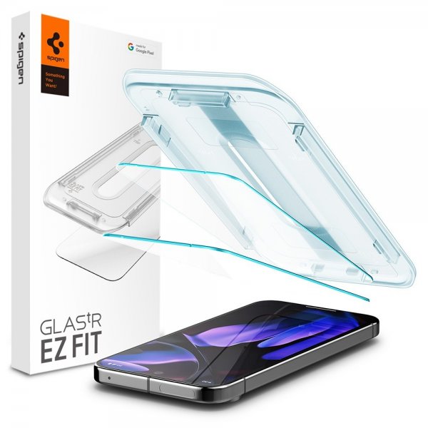 Spigen Google Pixel 9 Pro XL/Pixel 10 Pro XL Skärmskydd GLAS.tR EZ Fit 2-pack