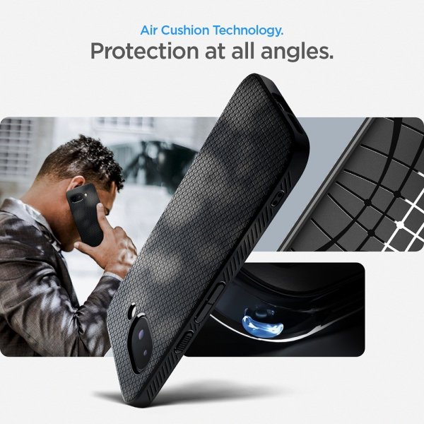 Spigen Google Pixel 9a Skal Liquid Air Matte Black