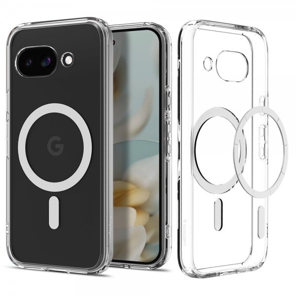 Spigen Google Pixel 9a Skal Ultra Hybrid MagFit Clear White