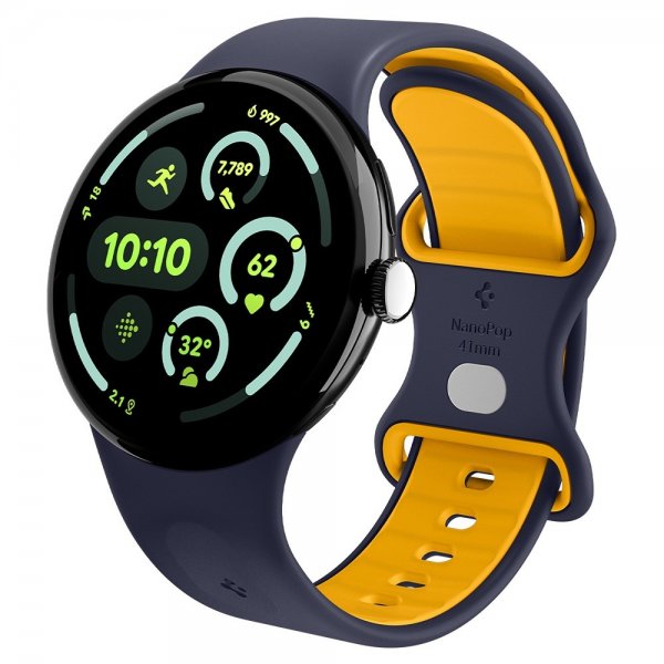 Spigen Google Pixel Watch 1/2/3/4 41mm Armband Nano Pop Blueberry Navy