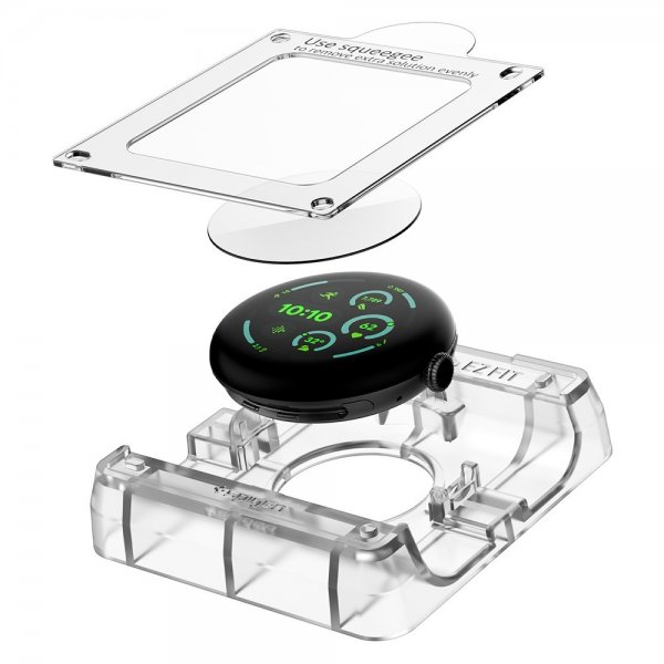 Spigen Google Pixel Watch 3/4 41mm Skärmskydd EliteShield EZ Fit 2-pack