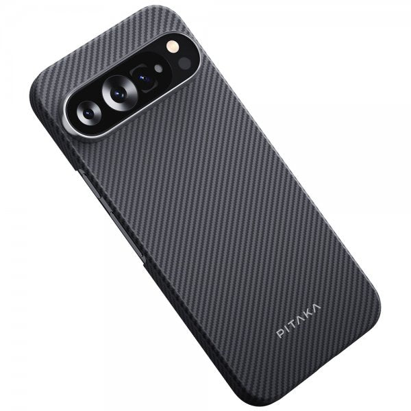 Pitaka Google Pixel 9 Pro XL Skal Ultra-Slim Case MagSafe Black/Grey Twill
