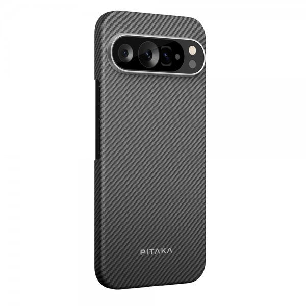 Pitaka Google Pixel 9 Pro XL Skal Ultra-Slim Case MagSafe Black/Grey Twill