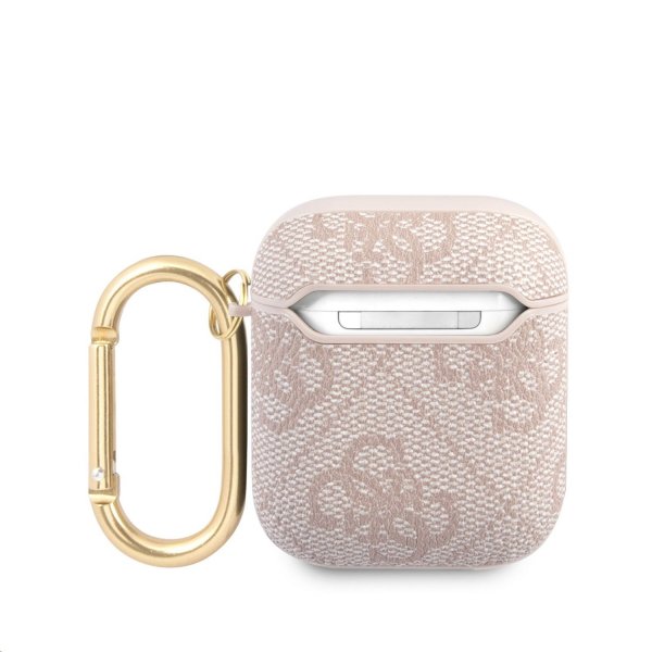 Guess AirPods (1/2) Skal 4G Script Rosa