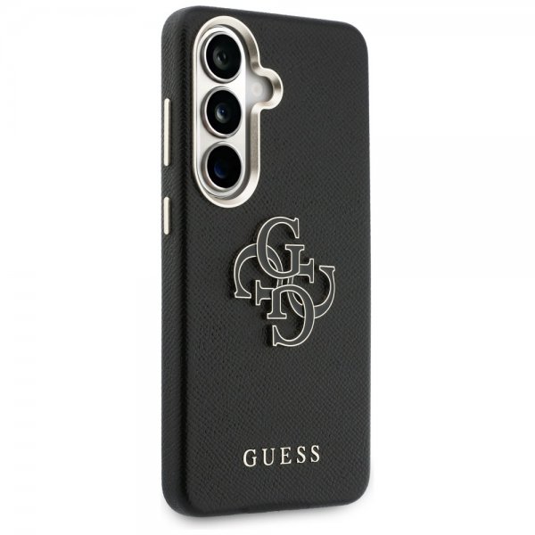 Guess Samsung Galaxy S26 Plus Skal 4G Logo Grained Svart