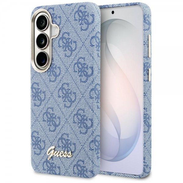 Guess Samsung Galaxy S26 Skal 4G Script MagSafe Blå