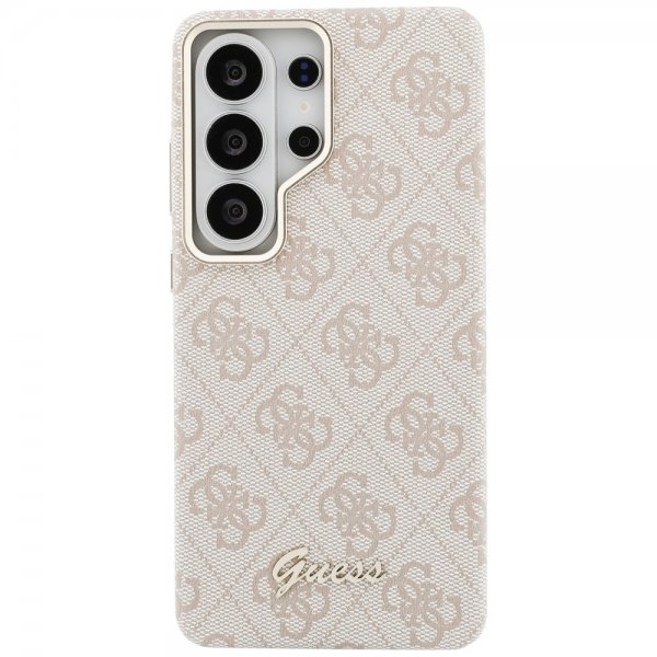 Guess Samsung Galaxy S26 Ultra Skal 4G Script MagSafe Rosa
