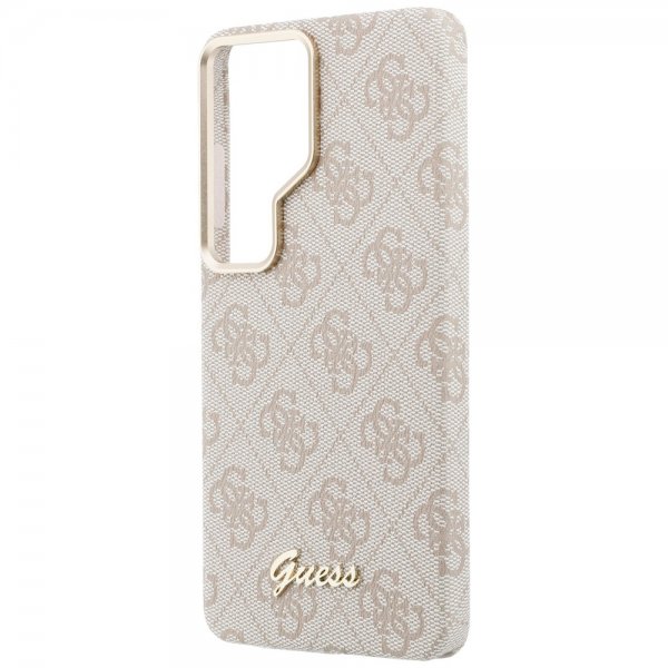 Guess Samsung Galaxy S26 Ultra Skal 4G Script MagSafe Rosa