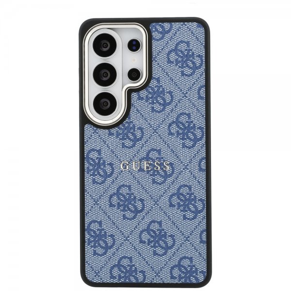 Guess Samsung Galaxy S26 Ultra Skal 4G Embossed MagSafe Blå
