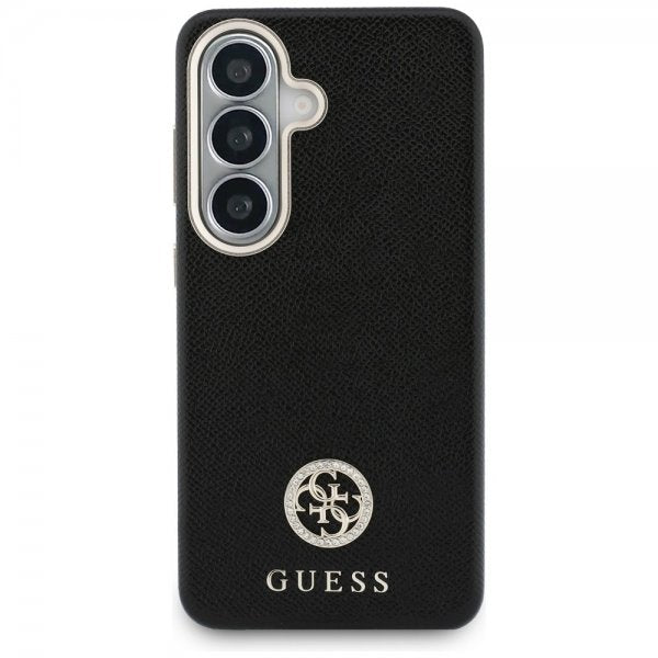 Guess Samsung Galaxy S26 Plus Skal Rhinestone Logo MagSafe Svart