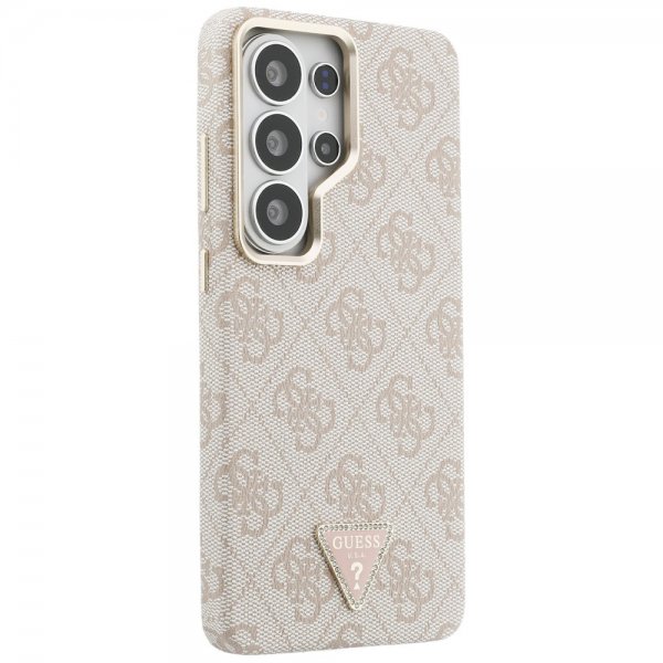 Guess Samsung Galaxy S26 Ultra Skal 4G Triangle MagSafe Rosa