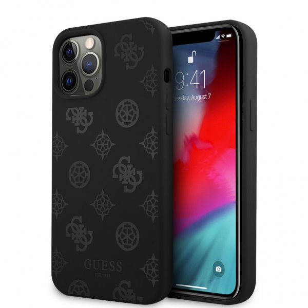 Guess iPhone 12 Pro Max Skal Peony Svart