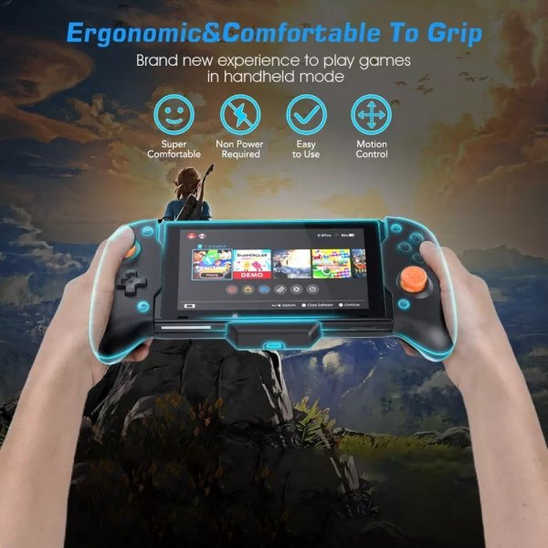 Dobe Handhållen Spelkontroll med Fodral till Nintendo Switch