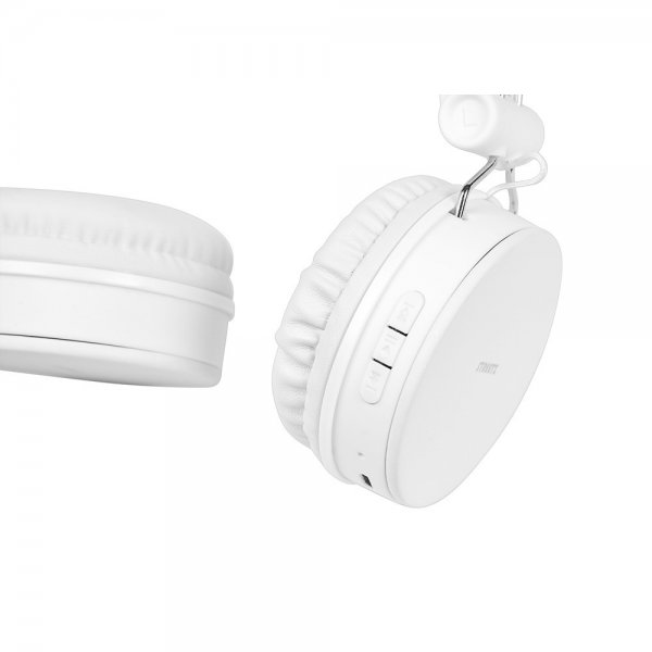 Streetz Hörlurar BT200 Wireless Headphones Vit