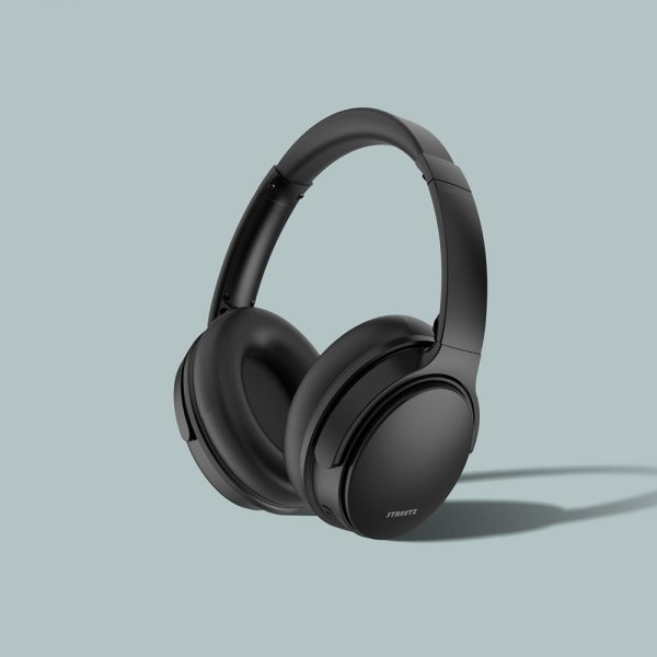Streetz Hörlurar BT500 Wireless ANC Headphones Svart